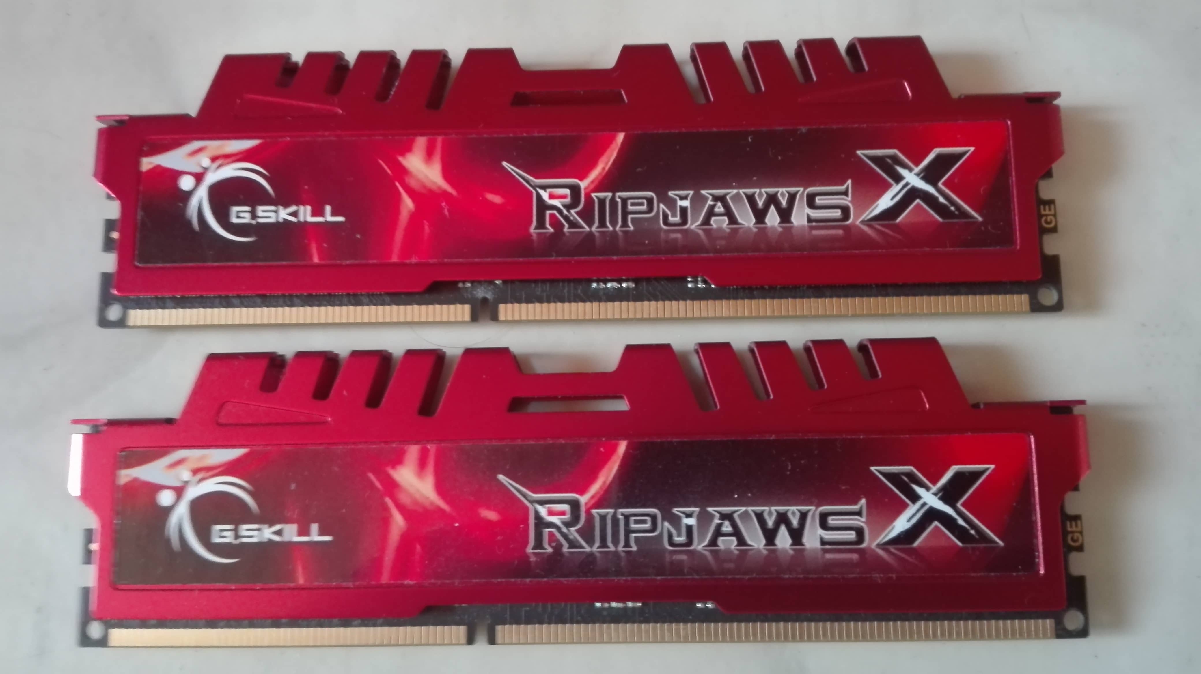 G.SKILL RipjawsX DDR3 2go 1600mhz